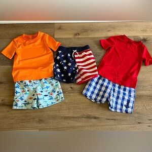 Cat & Jack Boys Swim Bundle 4T